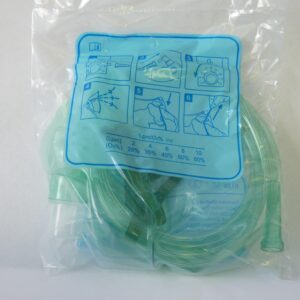 flexicare medical oxygen mask with 7ft tubing elongated adult