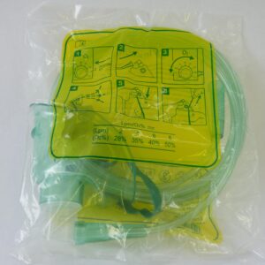 flexicare medical oxygen mask with 7ft tubing elongated paediatric