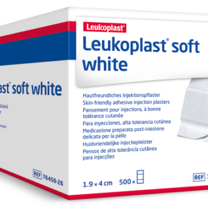 leukoplast soft white injection plaster 2cm x 4cm 1