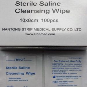 saline wipes
